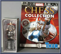 Thor from Marvel Chess Collection - Basic Series manufactured by Eaglemoss [Front]