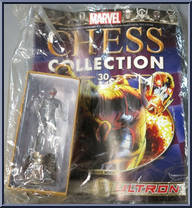 Ultron from Marvel Chess Collection - Basic Series manufactured by Eaglemoss [Front]