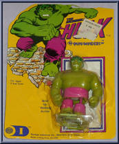Incredible Hulk from Marvel - Mini Winders manufactured by Durham [Front]