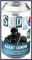 Agent Venom from Marvel - Soda manufactured by Funko [Front]
