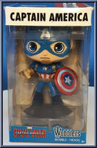 Captain America (Civil War) from Marvel - Wobblers manufactured by Funko [Front]