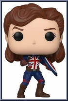 Captain Carter from Marvel - What if…? Pop! manufactured by Funko [Loose]