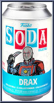 Drax (Brown Pants) from Marvel - Soda manufactured by Funko [Front]