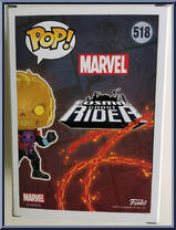 Cosmic Ghost Rider from Marvel - Marvel Universe Pop! manufactured by Funko [Back]