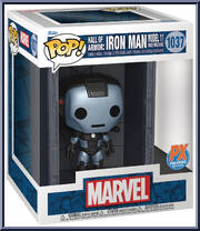 Hall of Armor: Iron Man Model 11 War Machine from Marvel - Marvel Universe Pop! manufactured by Funko [Front]