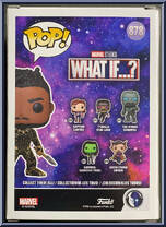King Killmonger from Marvel - What if…? Pop! manufactured by Funko [Back]