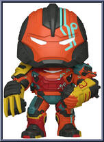 Sakaarian Iron Man from Marvel - What if…? Pop! manufactured by Funko [Loose]