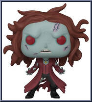 Zombie Scarlet Witch from Marvel - What if…? Pop! manufactured by Funko [Loose]