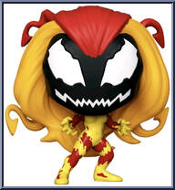 Scream Symbiote from Marvel - Marvel Universe Pop! manufactured by Funko [Loose]