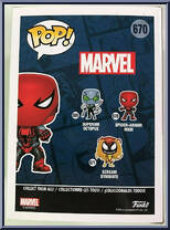 Spider-Armor MKIII from Marvel - Marvel Universe Pop! manufactured by Funko [Back]