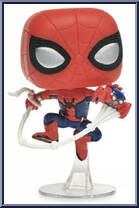 Spider-Man (Web) from Marvel - Marvel Universe Pop! manufactured by Funko [Loose]