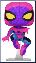 Spider-Man (Blacklight) from Marvel - Marvel Universe Pop! manufactured by Funko [Loose]