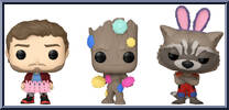 Star-Lord / Groot / Rocket (Easter) Action Figure