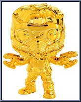 Star-Lord (Gold Chrome) Action Figure