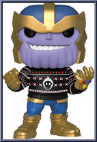 Thanos (Holiday) from Marvel - Marvel Universe Pop! manufactured by Funko [Loose]