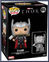 Thor from Marvel - Pop! Die-Cast manufactured by Funko [Back]