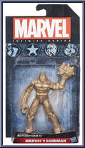 Sandman (Brown) from Marvel - Infinite Series - Wave 5 manufactured by Hasbro [Front]