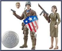 Captain America / Peggy Carter Action Figure