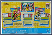 Wolverine / Jean Grey / Cyclops from Marvel Legends - 80th Anniversary Series - 3-Packs manufactured by Hasbro [Back]