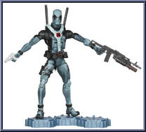 Deadpool Gray / Black) Action Figure