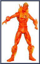 Human Torch from Marvel Legends - Icons - Series 6 manufactured by Hasbro [Loose]