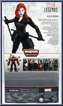 Black Widow (Black Widow Movie) from Marvel Legends - Infinite Series - Crimson Dynamo Series manufactured by Hasbro [Back]