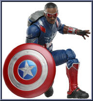 Captain America from Marvel Legends - Infinite Series - Captain America: Brave New World manufactured by Hasbro [Loose]
