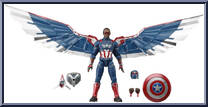 Captain America from Marvel Legends - Infinite Series - Captain America: Brave New World manufactured by Hasbro [Loose]