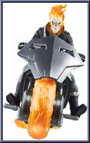 Ghost Rider (Danny Ketch) and Bike from Marvel Legends - Infinite Series - Marvel 85th Anniversary manufactured by Hasbro [Loose]