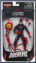 Daredevil (Black Costume) from Marvel Legends - Infinite Series - SP//dr Series manufactured by Hasbro [Front]