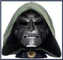 Doctor Doom Premium Roleplay Helmet Action Figure