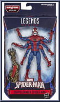 Doppelganger Spider-Man from Marvel Legends - Infinite Series - Molten Man Series manufactured by Hasbro [Front]