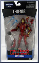 Iron Man Mark 46 from Marvel Legends - Infinite Series - Giant Man 'Best Of Civil War' Series manufactured by Hasbro [Front]