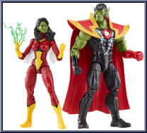 Skrull Queen / Super-Skrull Action Figure