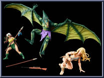 Snap (Shanna the She-Devil, Sauron, Rogue) from Marvel Legends - Infinite Series - Gamerverse manufactured by Hasbro [Loose]