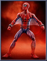 Spider-Man (Stark Tech Suit) from Marvel Legends - Infinite Series - Vulture Flight Gear Series manufactured by Hasbro [Loose]