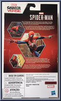 Spider-Man (PS4) (Gamerverse) from Marvel Legends - Infinite Series - Exclusives manufactured by Hasbro [Back]