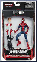 Ultimate Spider-Man (Peter Parker) from Marvel Legends - Infinite Series - Space Venom Series manufactured by Hasbro [Front]