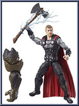 Thor (Avengers; Infinity War) from Marvel Legends - Infinite Series - Cull Obsidian Series manufactured by Hasbro [Loose]