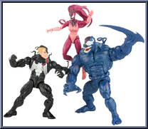 Venom / Riot / Agony from Marvel Legends - Infinite Series - Exclusives manufactured by Hasbro [Loose]