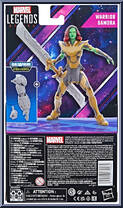 Warrior Gamora from Marvel Legends - Infinite Series - Hydra Stomper Series manufactured by Hasbro [Back]
