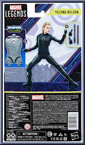 Yelena Belova from Marvel Legends - Infinite Series - Hydra Stomper Series manufactured by Hasbro [Back]