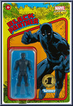 Black Panther (Blue Boots) from Marvel Legends - Retro - Basic Series manufactured by Hasbro [Front]