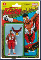 Falcon from Marvel Legends - Retro - Basic Series manufactured by Hasbro [Front]