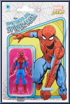 Spider-Man (Spectacular) from Marvel Legends - Retro - Basic Series manufactured by Hasbro [Front]