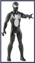 Spider-Man (Symbiote) from Marvel Legends - Retro - Basic Series manufactured by Hasbro [Loose]