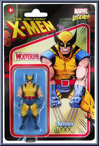 Wolverine (Holofoil Card) from Marvel Legends - Retro - Basic Series manufactured by Hasbro [Front]