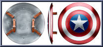 Captain America's Shield from Marvel Legends - Role Play - Series  1 manufactured by Hasbro [Loose]