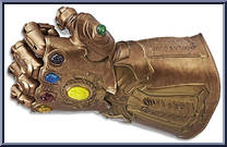 Thanos' Infinity Gauntlet from Marvel Legends - Role Play - Series  3 manufactured by Hasbro [Loose]