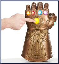 Thanos' Infinity Gauntlet from Marvel Legends - Role Play - Series  3 manufactured by Hasbro [Loose]